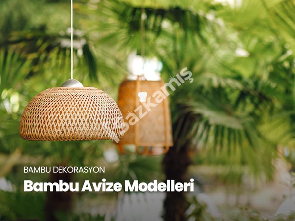Bahçe ve Dış Mekanlar İçin Bambu Dekorasyon Önerileri