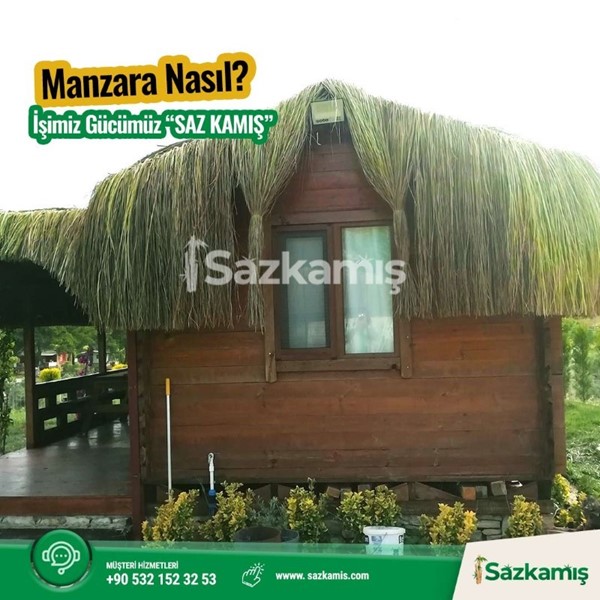 Doğal Ot Çatı Kaplama