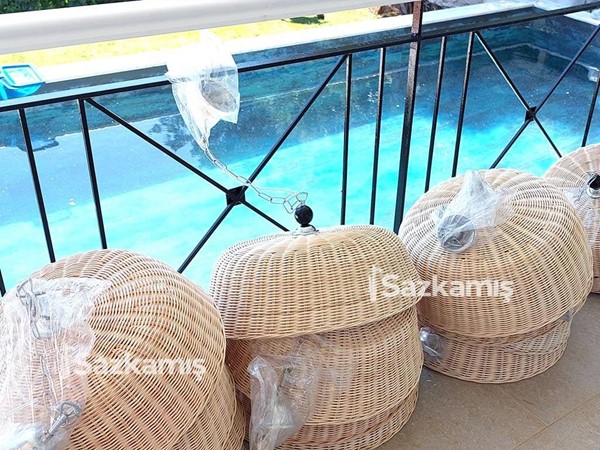 Bambu Avize ve Lambalar