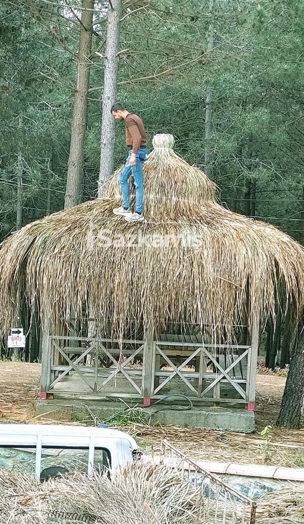 Doğal Ot Çatı Kaplama